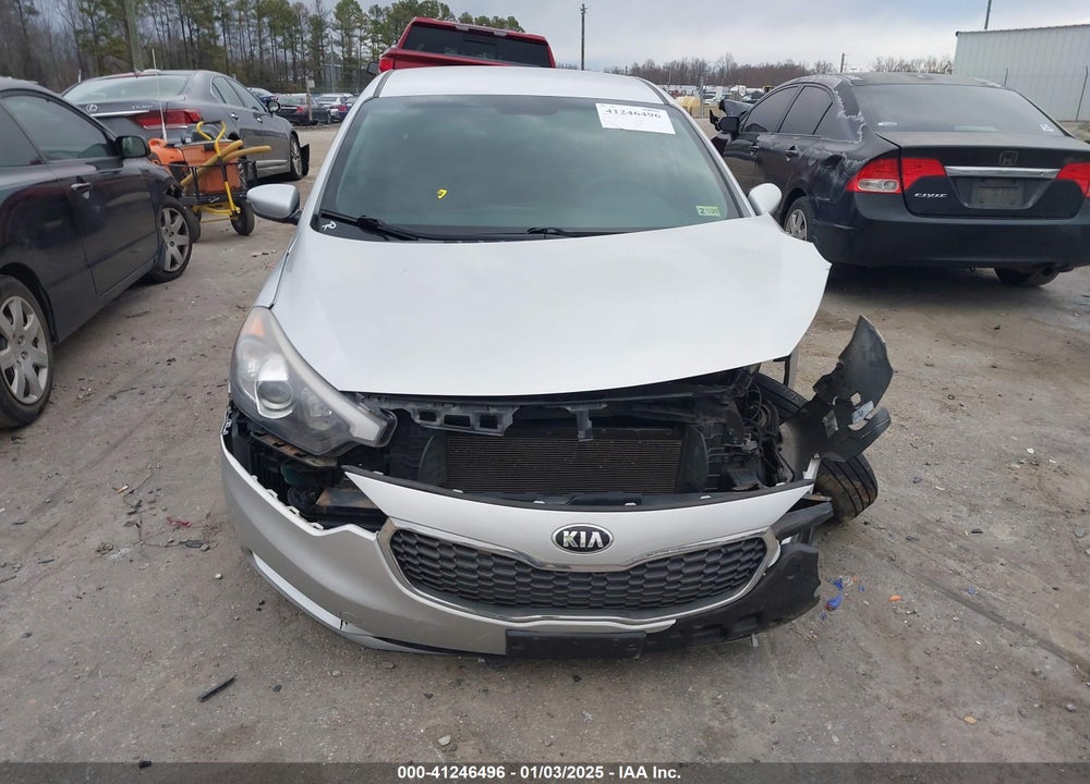 2016 KIA FORTE VIN: KNAFK4A68G5537689