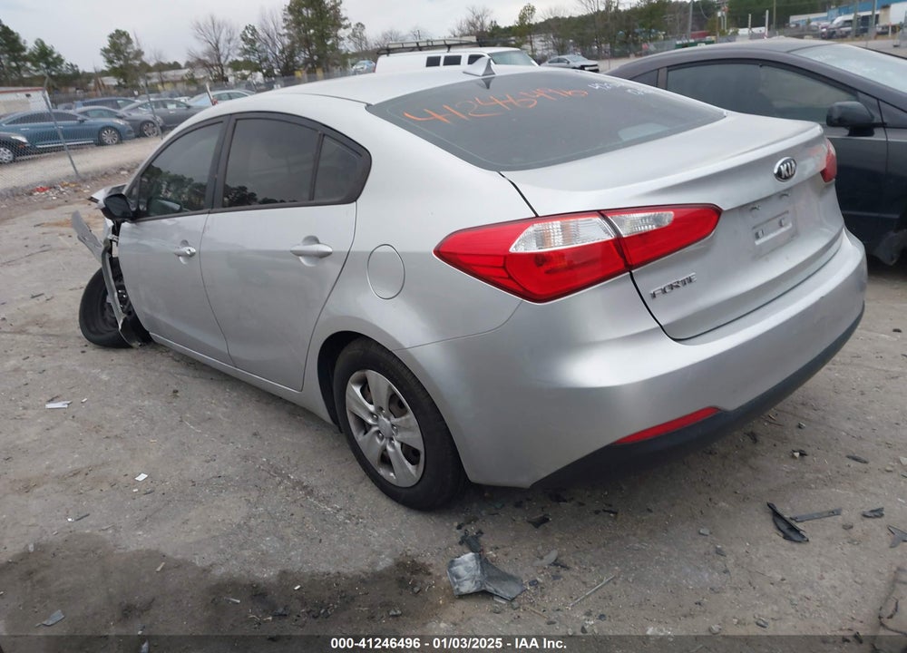 2016 KIA FORTE VIN: KNAFK4A68G5537689