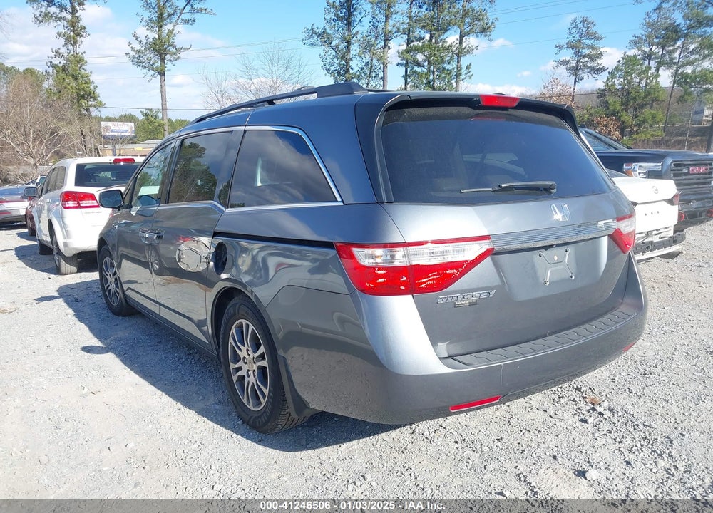 2011 HONDA ODYSSEY EX-L VIN: 5FNRL5H65BB042480