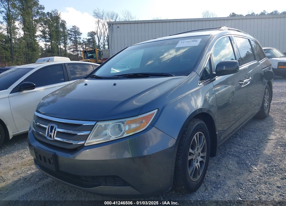 2011 HONDA ODYSSEY EX-L VIN: 5FNRL5H65BB042480