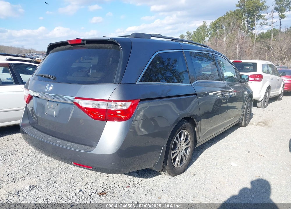 2011 HONDA ODYSSEY EX-L VIN: 5FNRL5H65BB042480