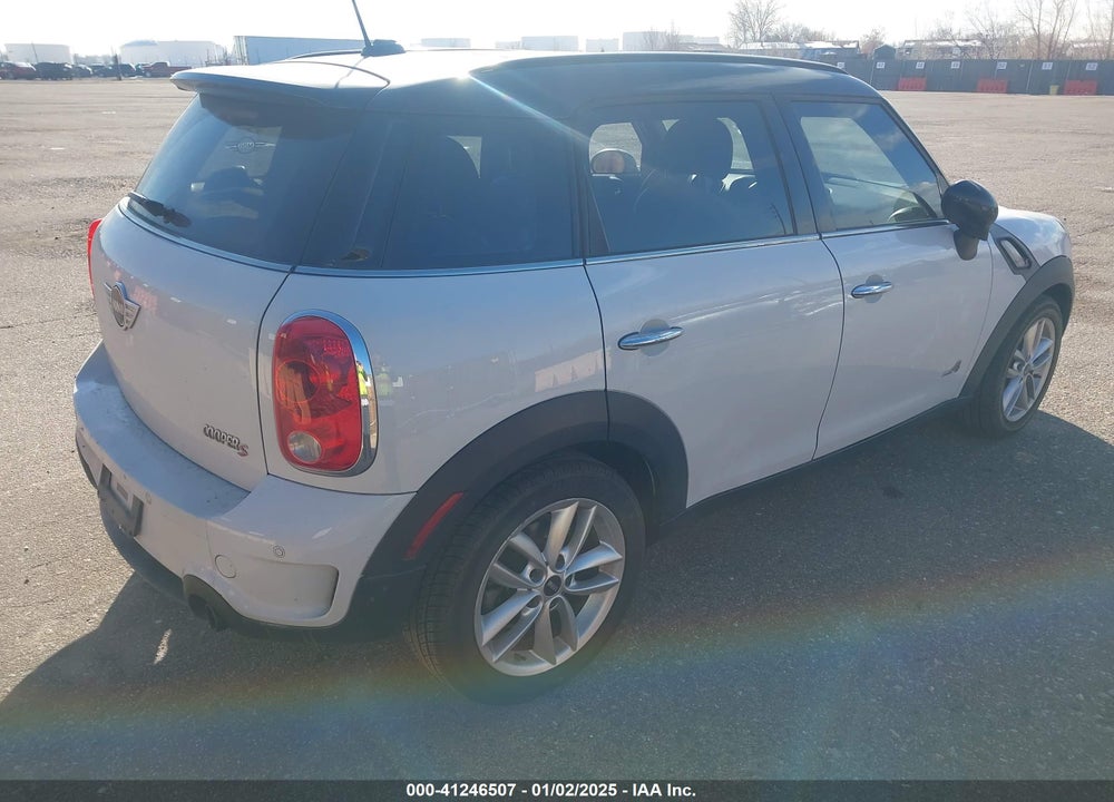 2012 MINI COOPER S COUNTRYMAN VIN: WMWZC5C59CWL61907
