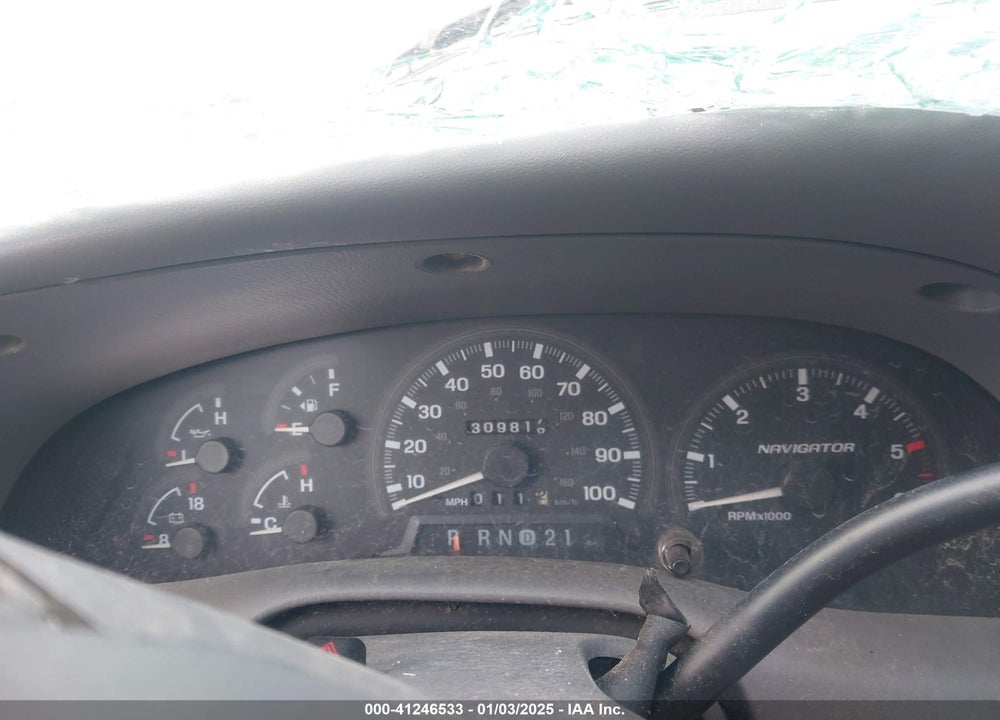 1998 LINCOLN NAVIGATOR VIN: 5LMFU28L6WLJ02976