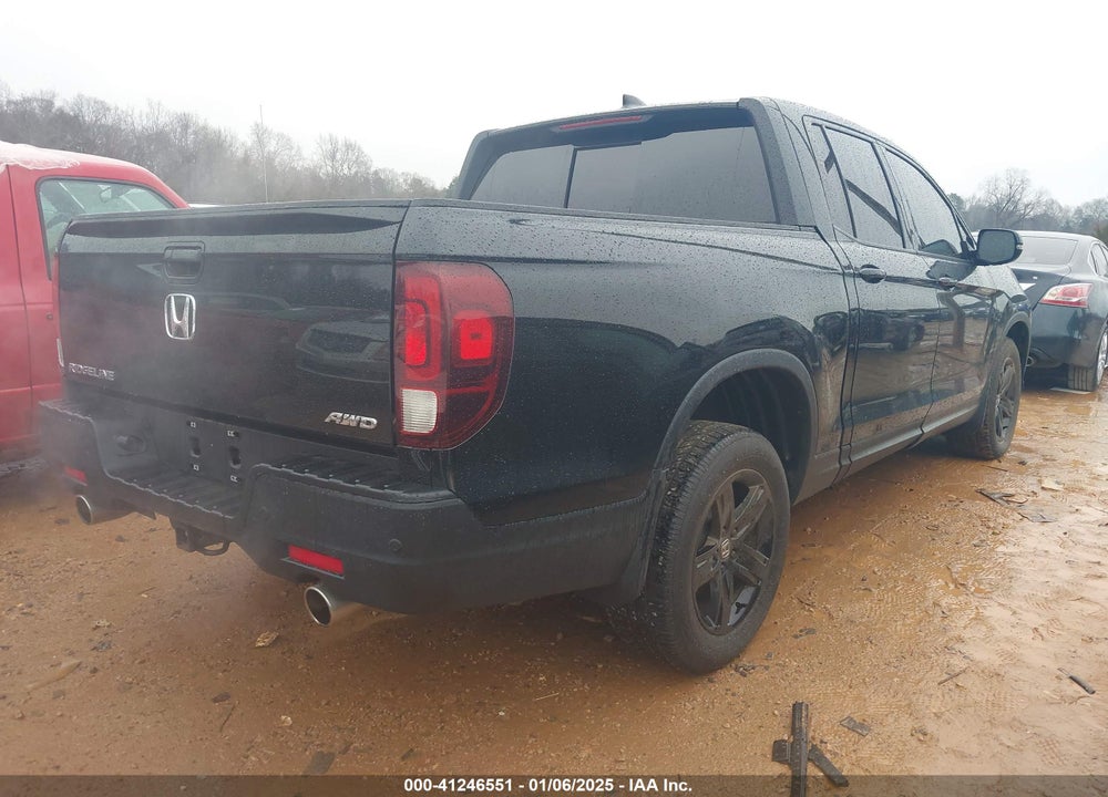 2022 HONDA RIDGELINE VIN: 5FPYK3F82NB030404
