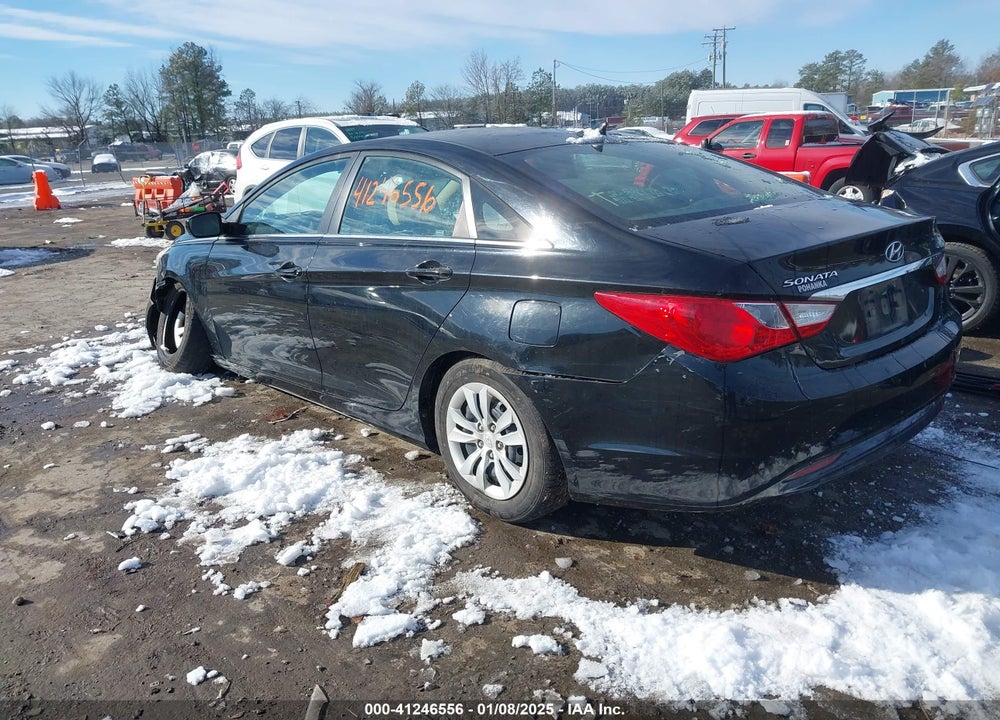 2011 HYUNDAI SONATA GLS VIN: 5NPEB4AC6BH133514