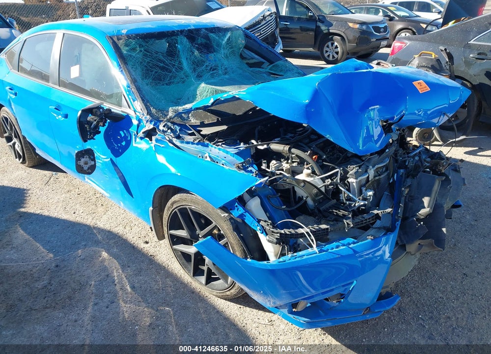 2024 HONDA CIVIC VIN: 19XFL1G80RE001317