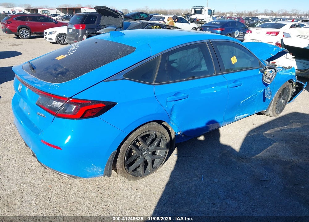 2024 HONDA CIVIC VIN: 19XFL1G80RE001317