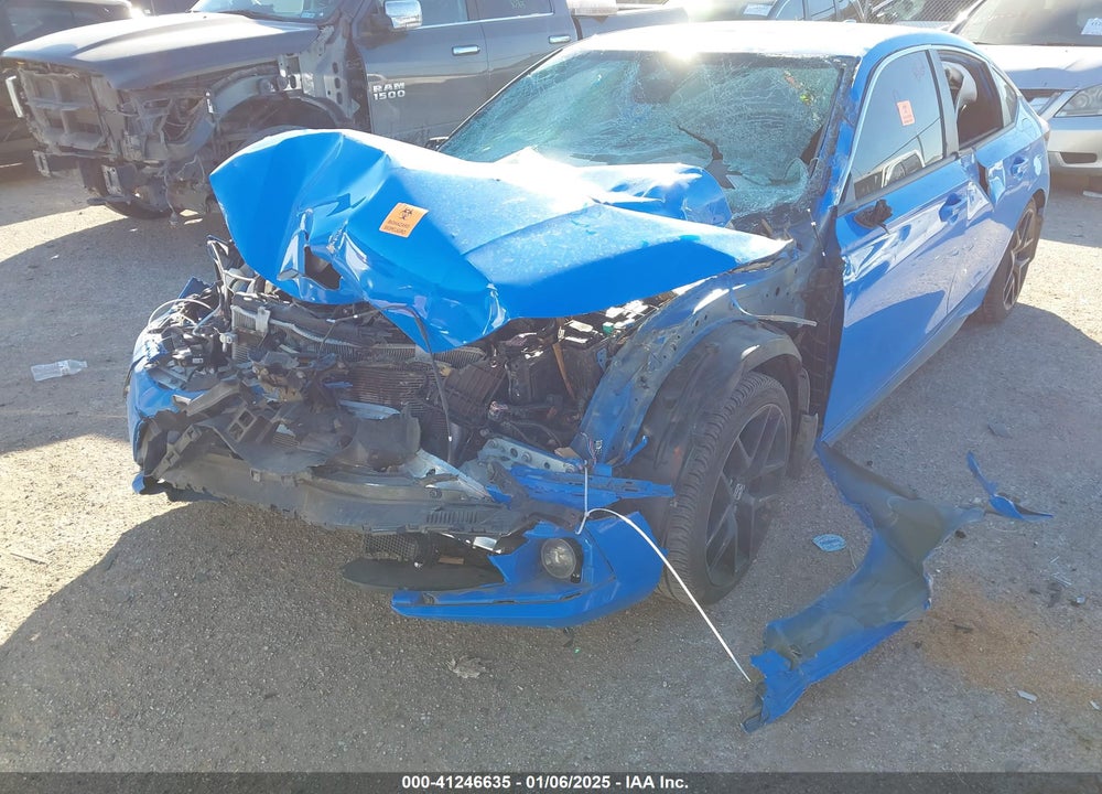 2024 HONDA CIVIC VIN: 19XFL1G80RE001317