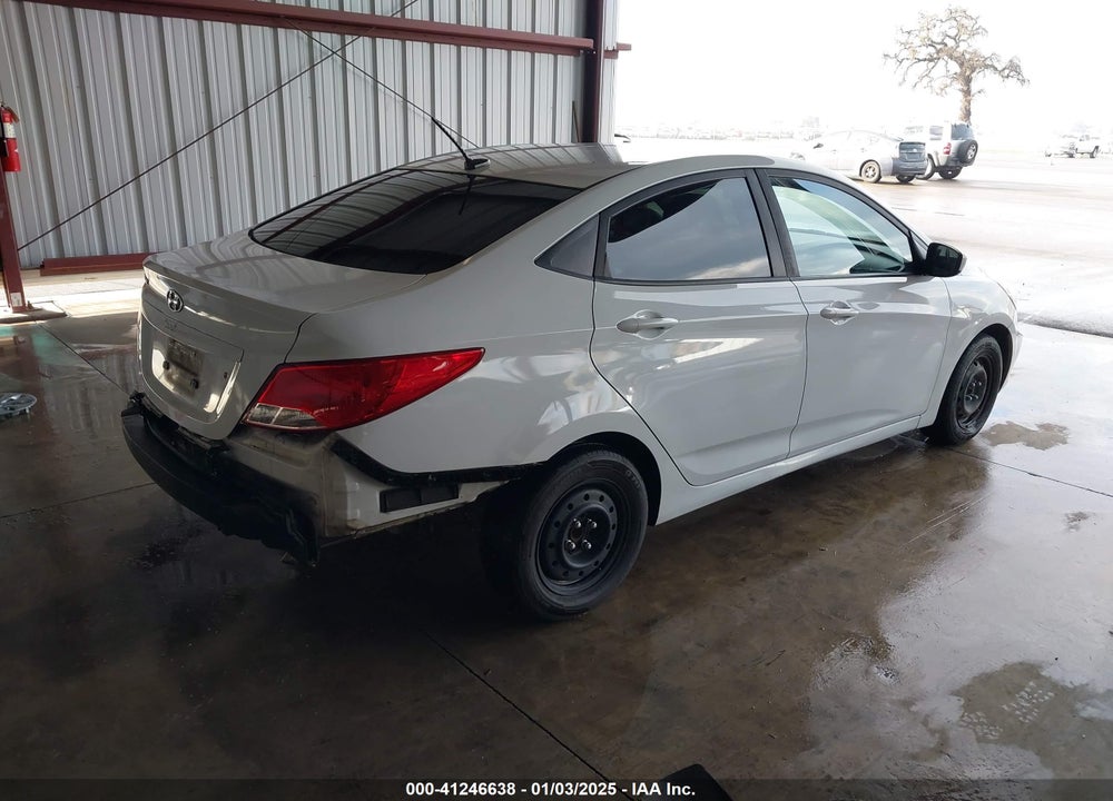 2017 HYUNDAI ACCENT VIN: KMHCT4AE5HU362511