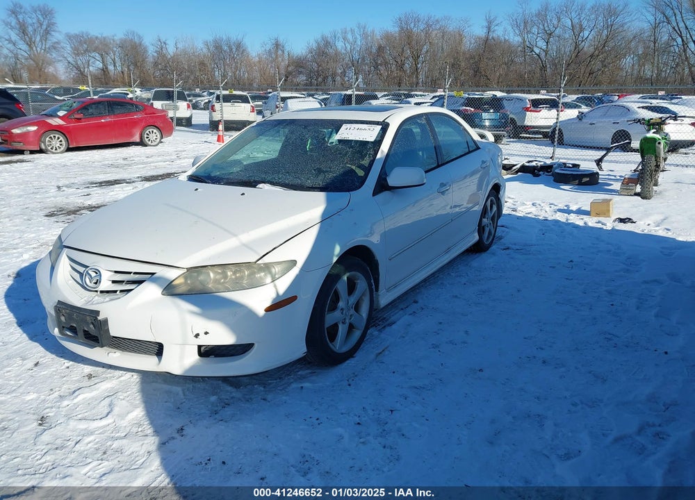 2005 MAZDA 6 I SPORT VIN: 1YVHP80C155M75605