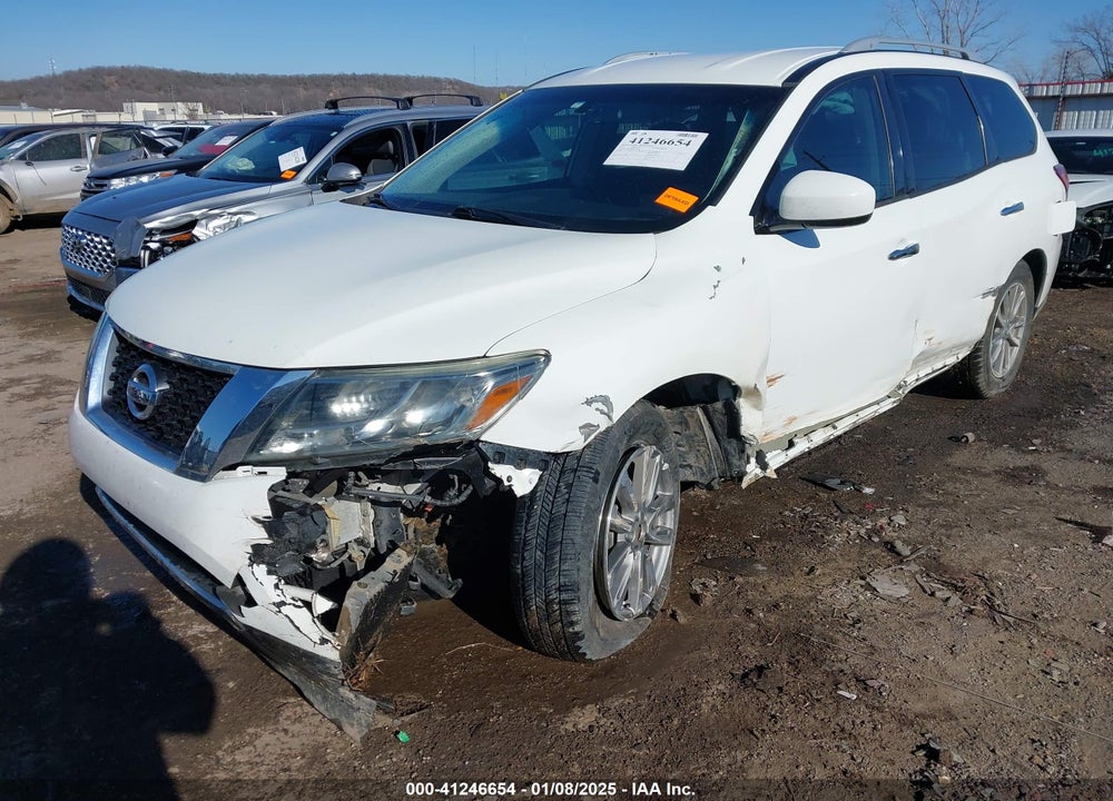 2016 NISSAN PATHFINDER VIN: 5N1AR2MM8GC614835