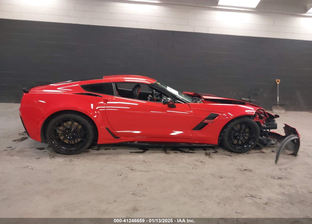 2017 CHEVROLET CORVETTE VIN: 1G1YX2D7XH5106562