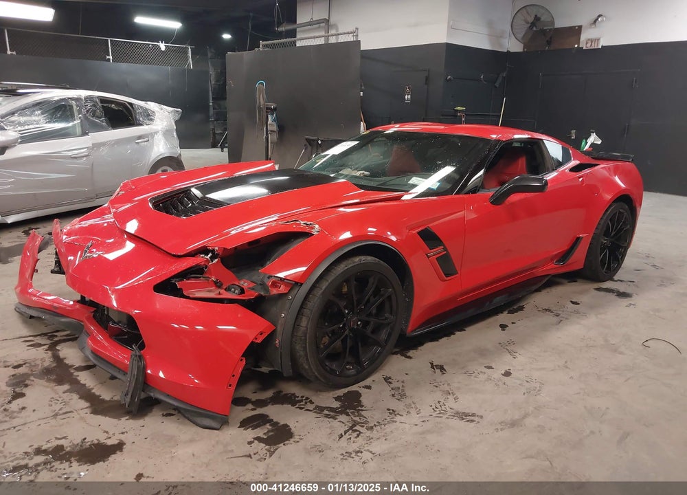2017 CHEVROLET CORVETTE VIN: 1G1YX2D7XH5106562