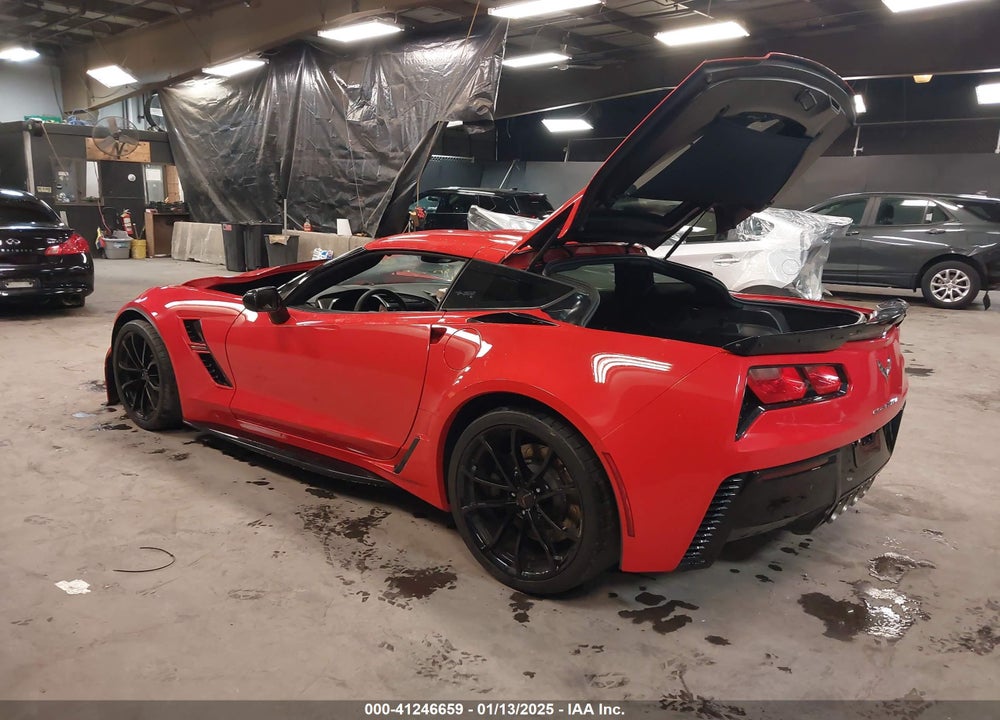 2017 CHEVROLET CORVETTE VIN: 1G1YX2D7XH5106562