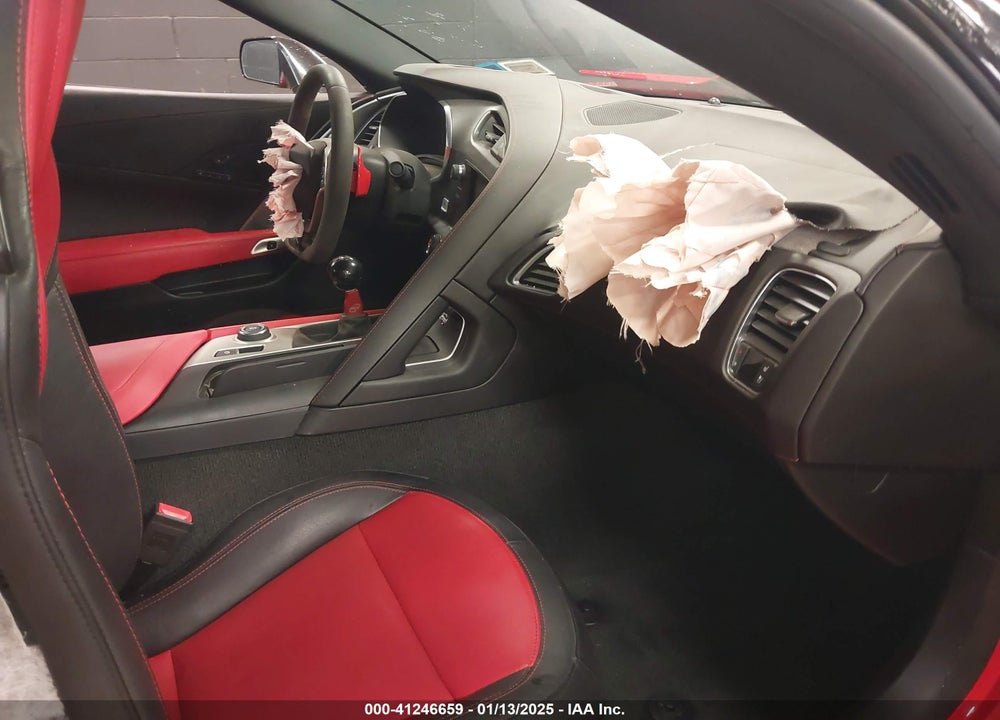 2017 CHEVROLET CORVETTE VIN: 1G1YX2D7XH5106562