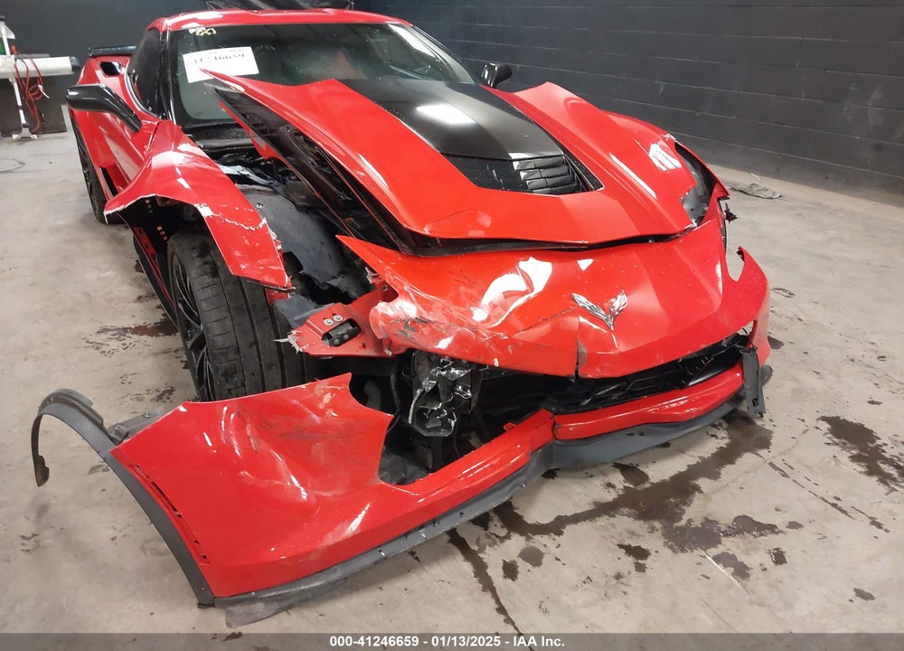 2017 CHEVROLET CORVETTE VIN: 1G1YX2D7XH5106562