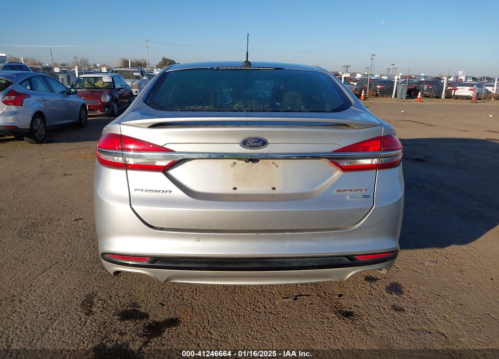 2017 FORD FUSION VIN: 3FA6P0VP8HR306750