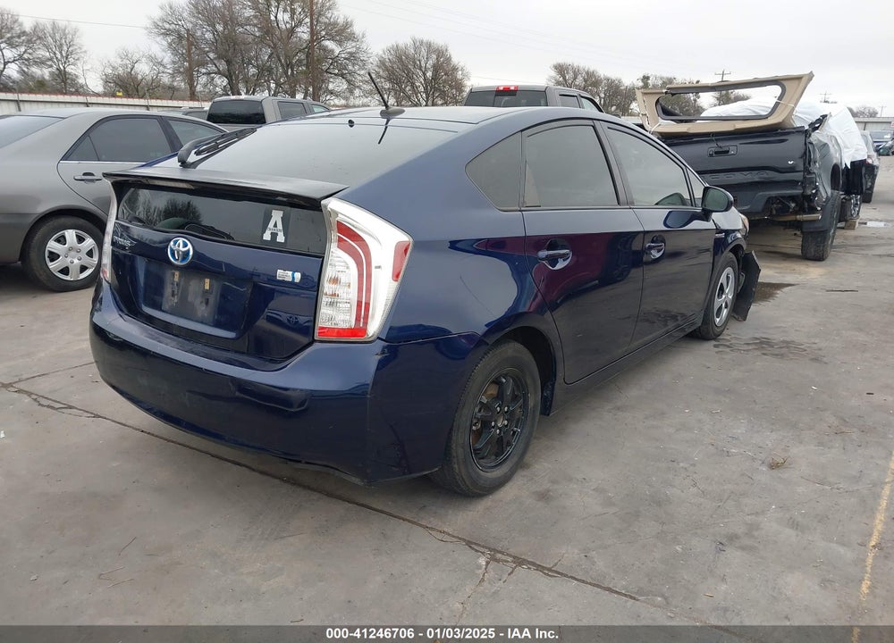 2013 TOYOTA PRIUS VIN: JTDKN3DU3D1733345