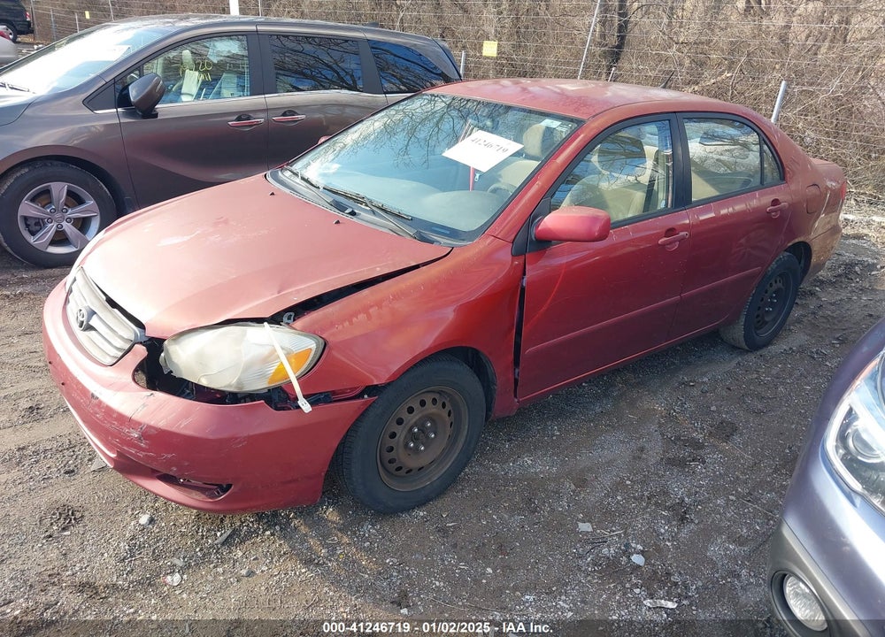 2004 TOYOTA COROLLA LE VIN: JTDBR32E542023115