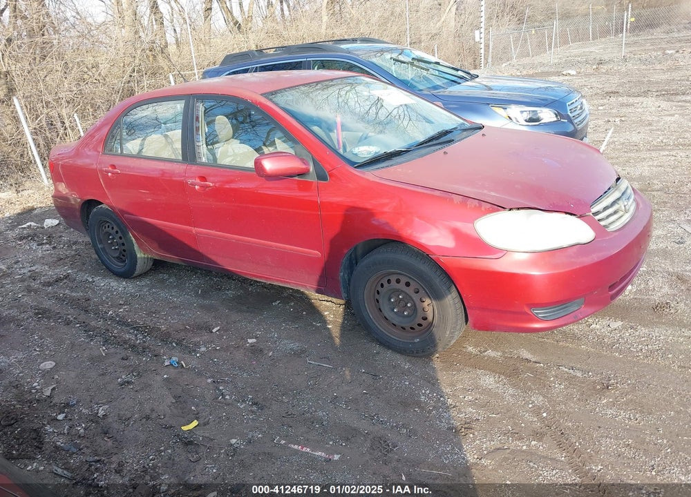2004 TOYOTA COROLLA LE VIN: JTDBR32E542023115