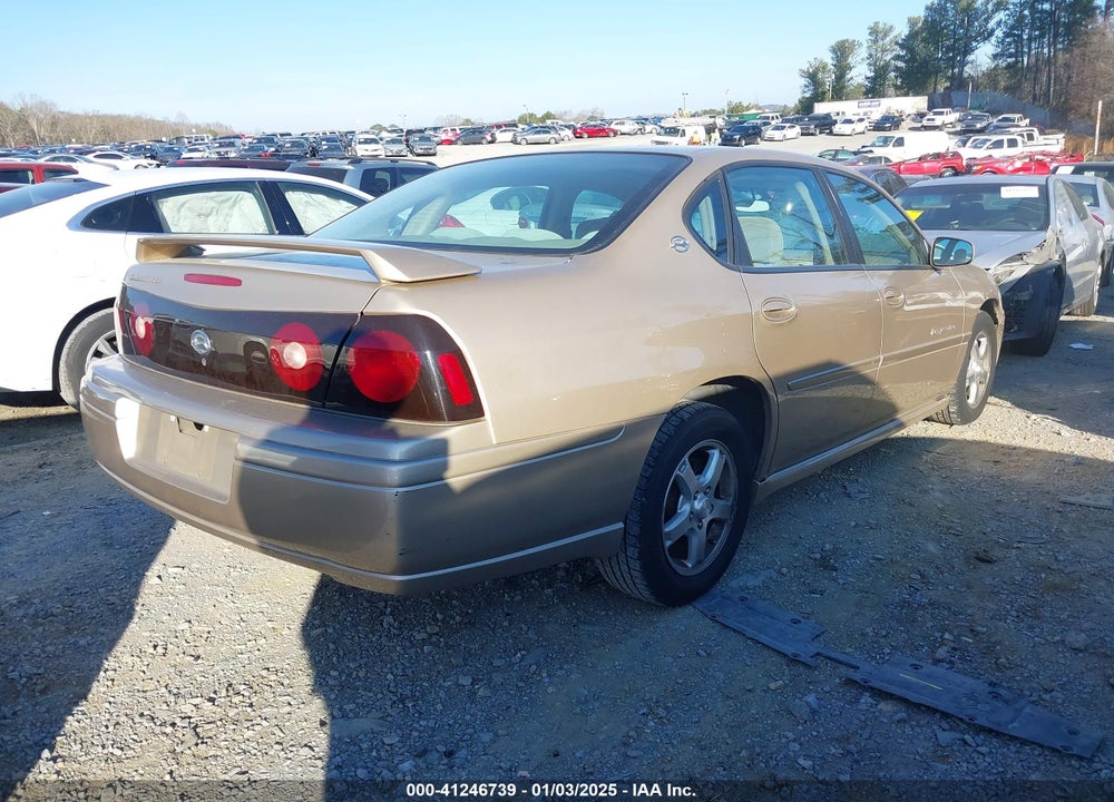 2004 CHEVROLET IMPALA LS VIN: 2G1WH52K149367475