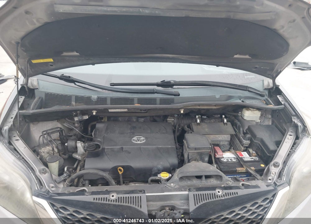 2011 TOYOTA SIENNA SPORT VIN: 5TDXK3DC7BS051669