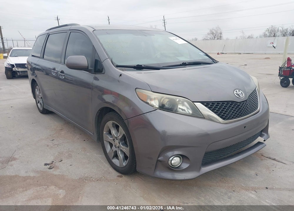 2011 TOYOTA SIENNA SPORT VIN: 5TDXK3DC7BS051669