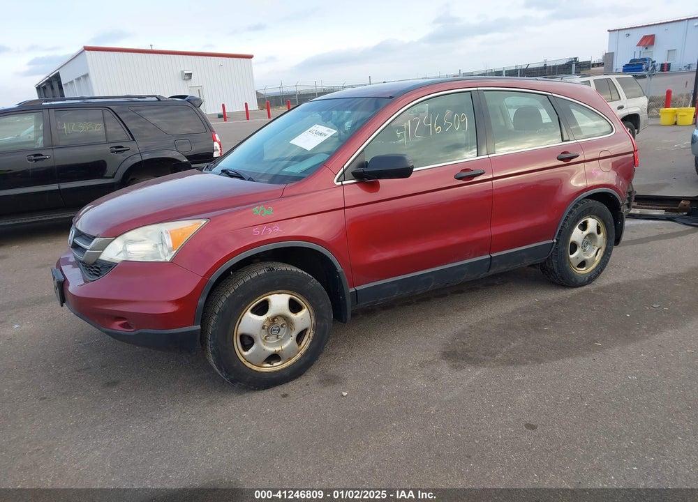 2010 HONDA CR-V LX VIN: JHLRE4H30AC008259