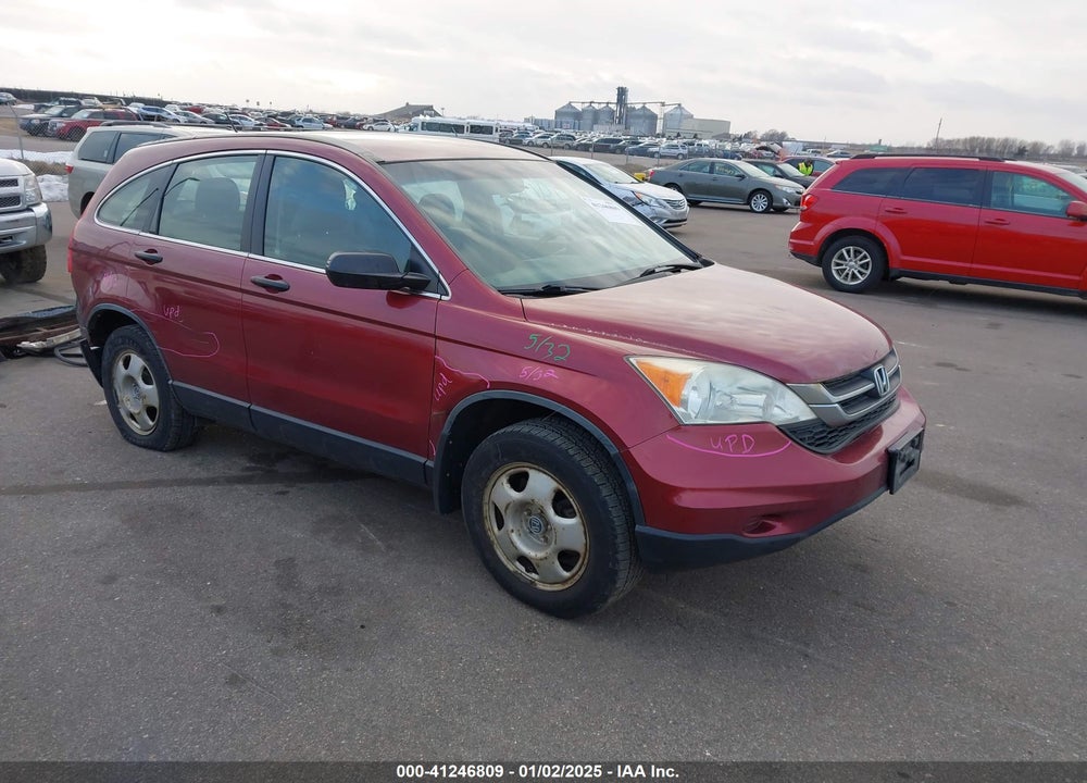 2010 HONDA CR-V LX VIN: JHLRE4H30AC008259