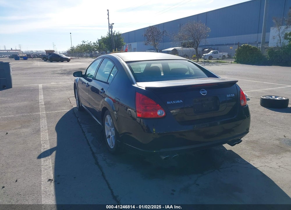 2008 NISSAN MAXIMA VIN: 1N4BA41E68C812541