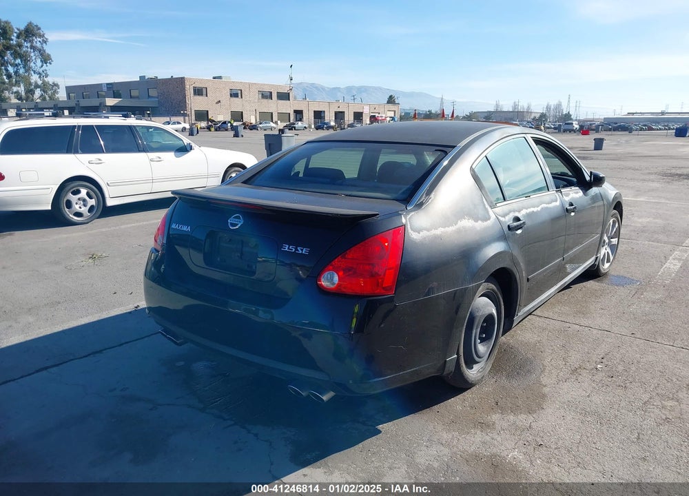 2008 NISSAN MAXIMA VIN: 1N4BA41E68C812541