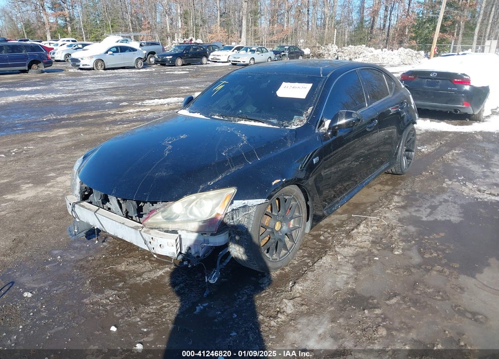 2008 LEXUS IS F VIN: JTHBP262785004567