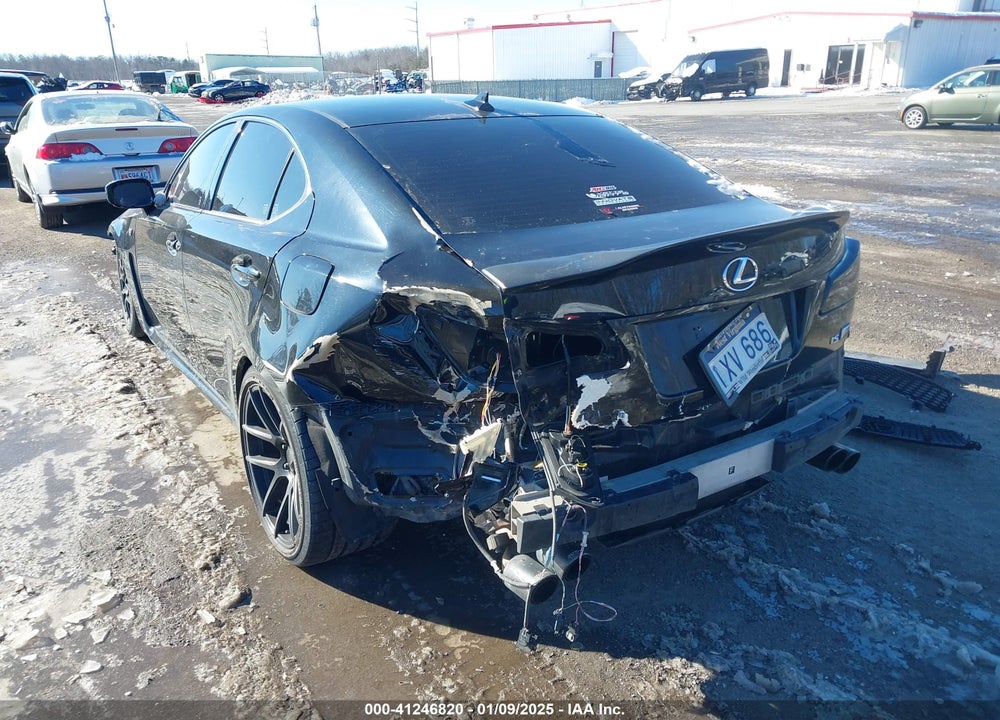 2008 LEXUS IS F VIN: JTHBP262785004567