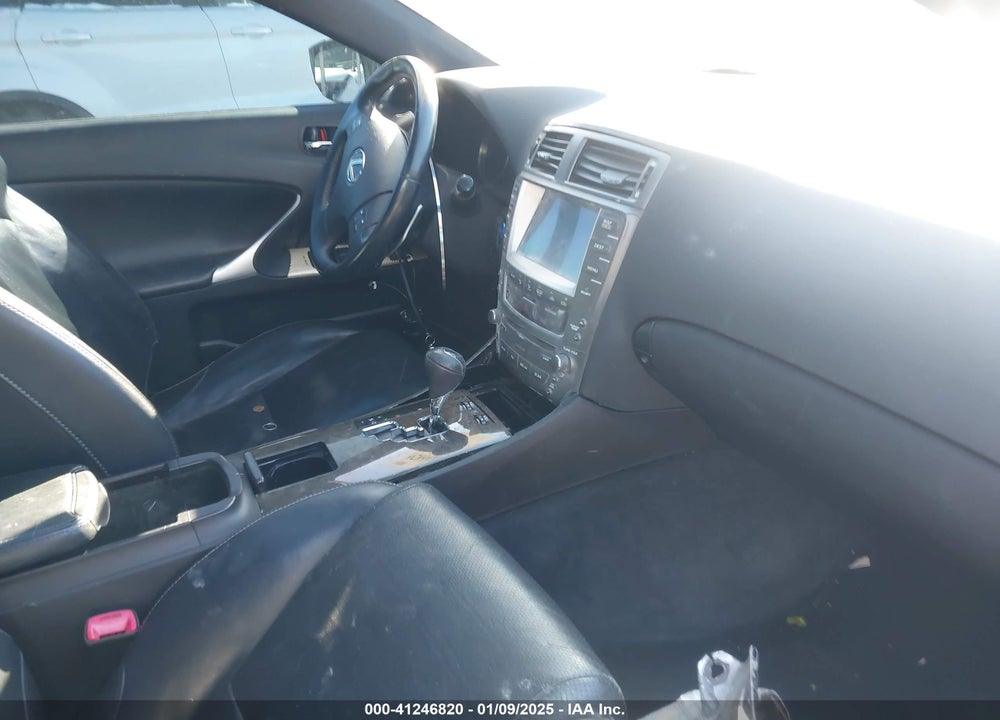 2008 LEXUS IS F VIN: JTHBP262785004567