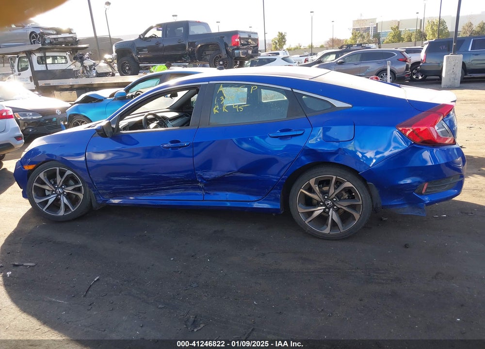 2019 HONDA CIVIC SPORT VIN: 2HGFC2F85KH514999