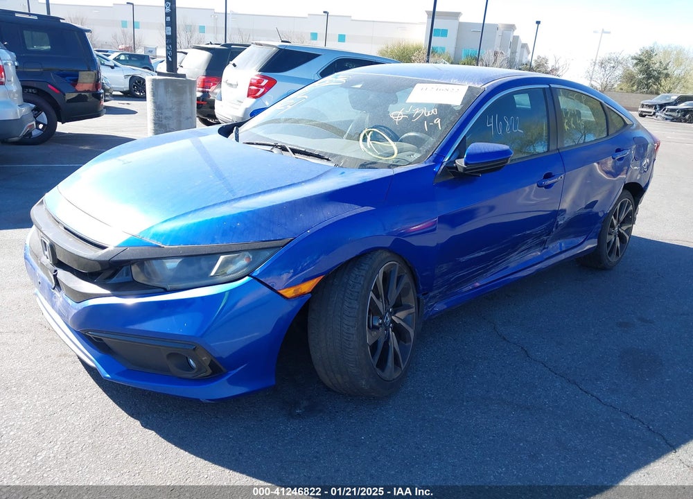 2019 HONDA CIVIC SPORT VIN: 2HGFC2F85KH514999