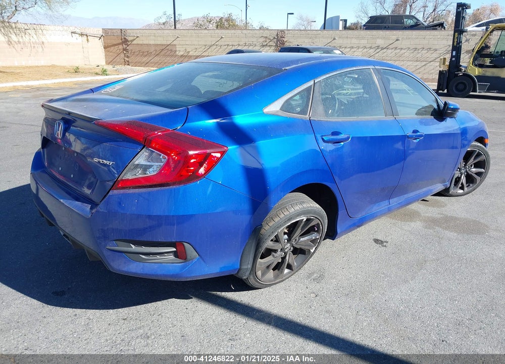 2019 HONDA CIVIC SPORT VIN: 2HGFC2F85KH514999