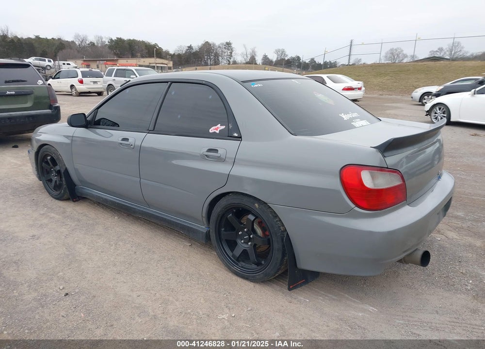 2003 SUBARU IMPREZA WRX VIN: JF1GD29643G506759