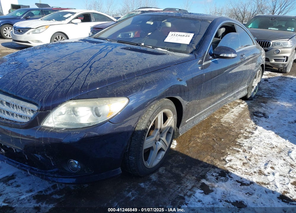 2007 MERCEDES-BENZ CL 550 VIN: WDDEJ71X87A001477