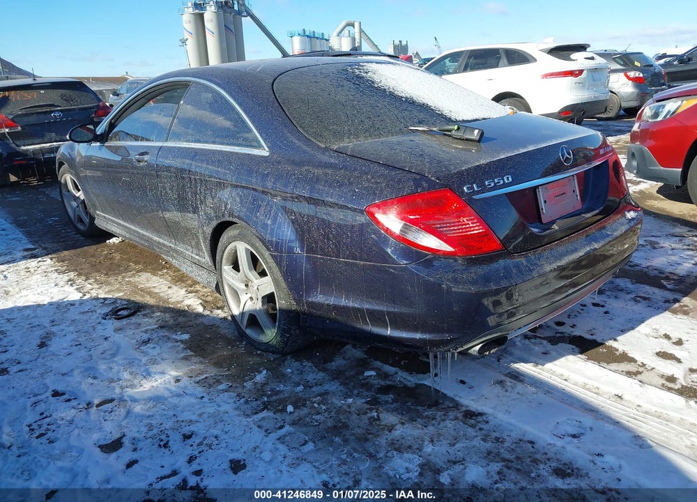 2007 MERCEDES-BENZ CL 550 VIN: WDDEJ71X87A001477