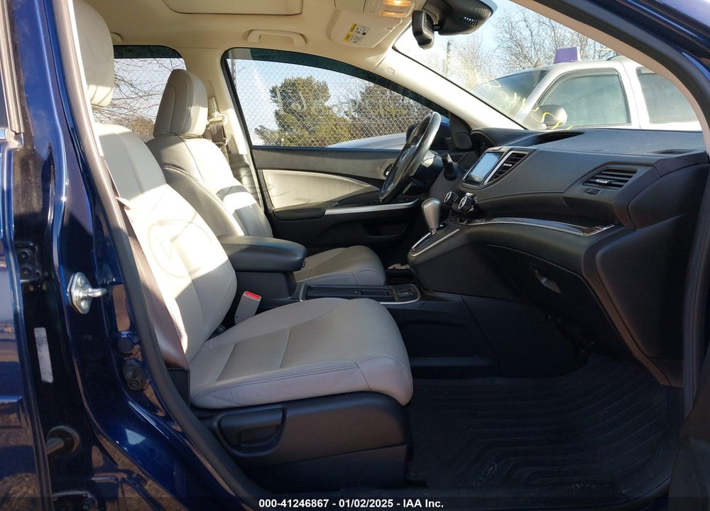 2015 HONDA CR-V TOURING VIN: 5J6RM4H9XFL081385