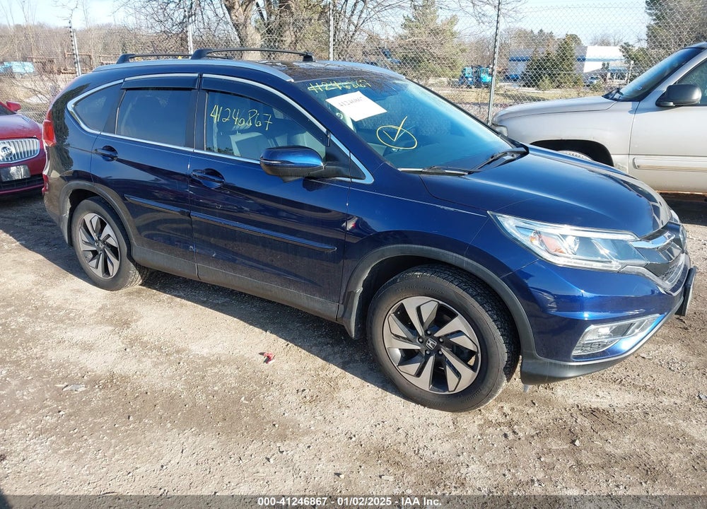 2015 HONDA CR-V TOURING VIN: 5J6RM4H9XFL081385