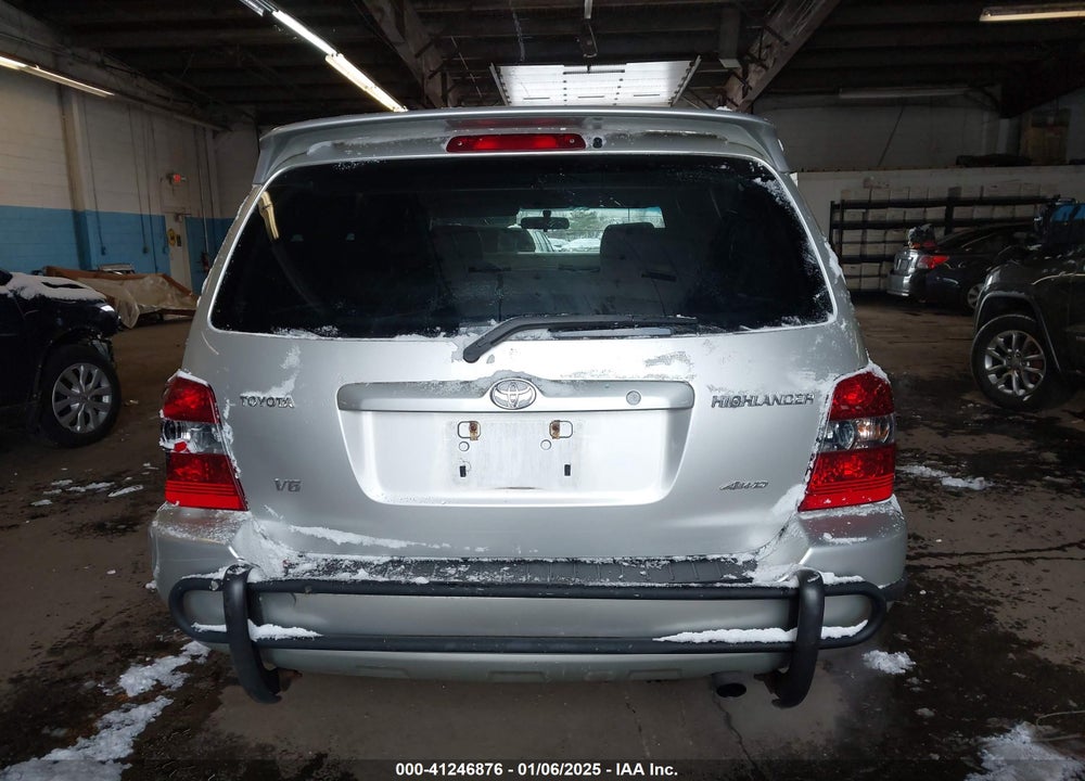 2005 TOYOTA HIGHLANDER V6 VIN: JTEEP21A250132023