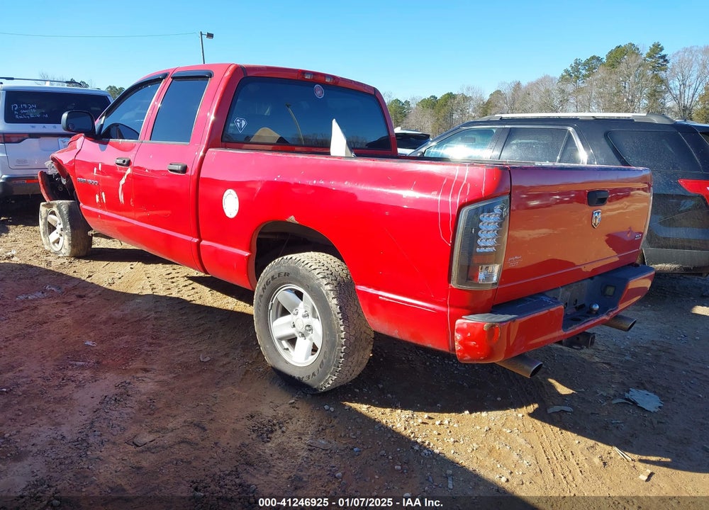 2005 DODGE RAM 1500 SLT/LARAMIE VIN: 1D7HA18NX5S324953
