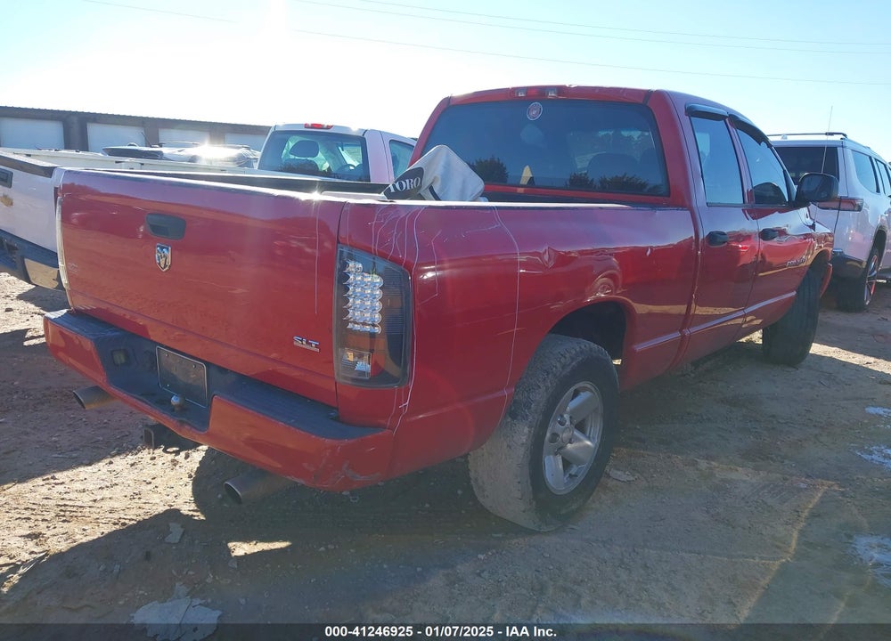 2005 DODGE RAM 1500 SLT/LARAMIE VIN: 1D7HA18NX5S324953