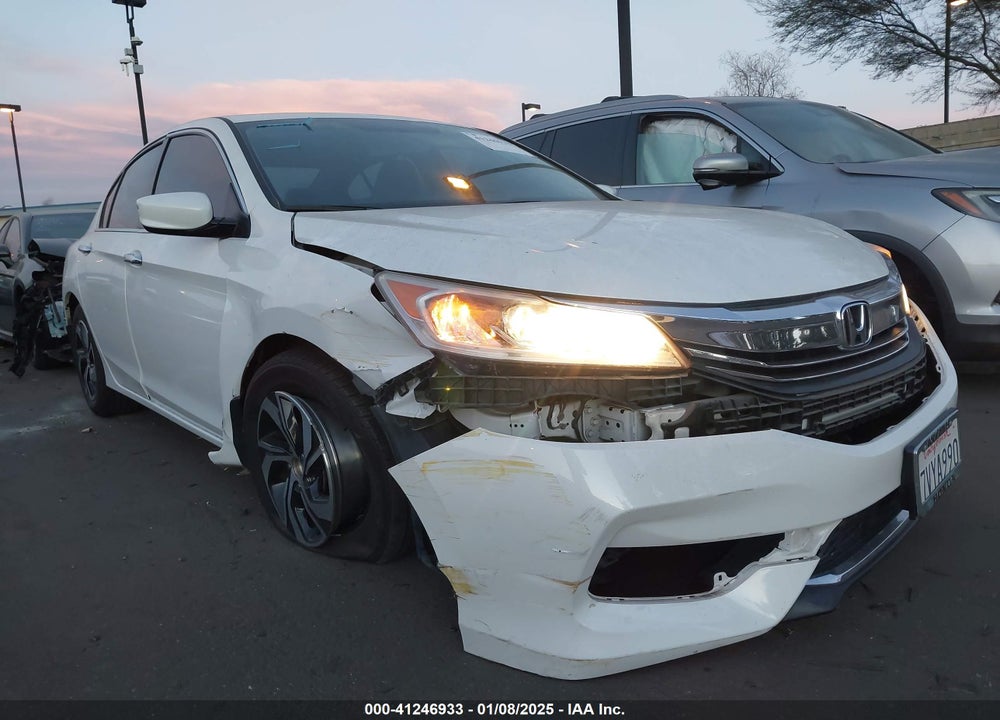 2016 HONDA ACCORD LX VIN: 1HGCR2F38GA142022