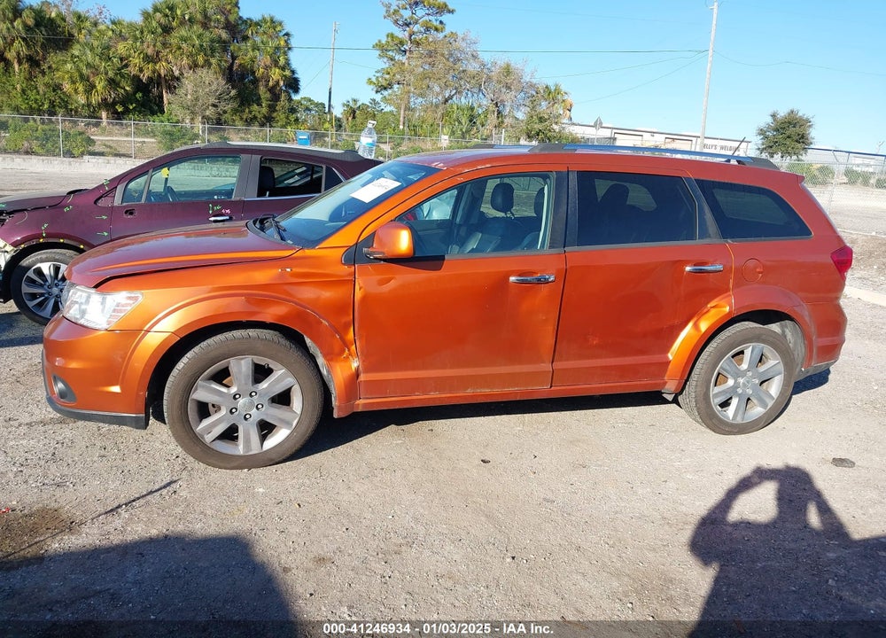 2011 DODGE JOURNEY R/T VIN: 3D4PH6FG0BT571012