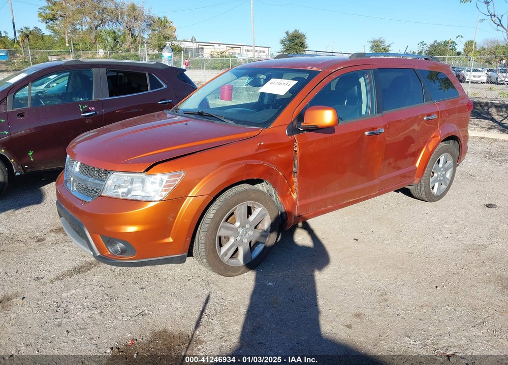 2011 DODGE JOURNEY R/T VIN: 3D4PH6FG0BT571012