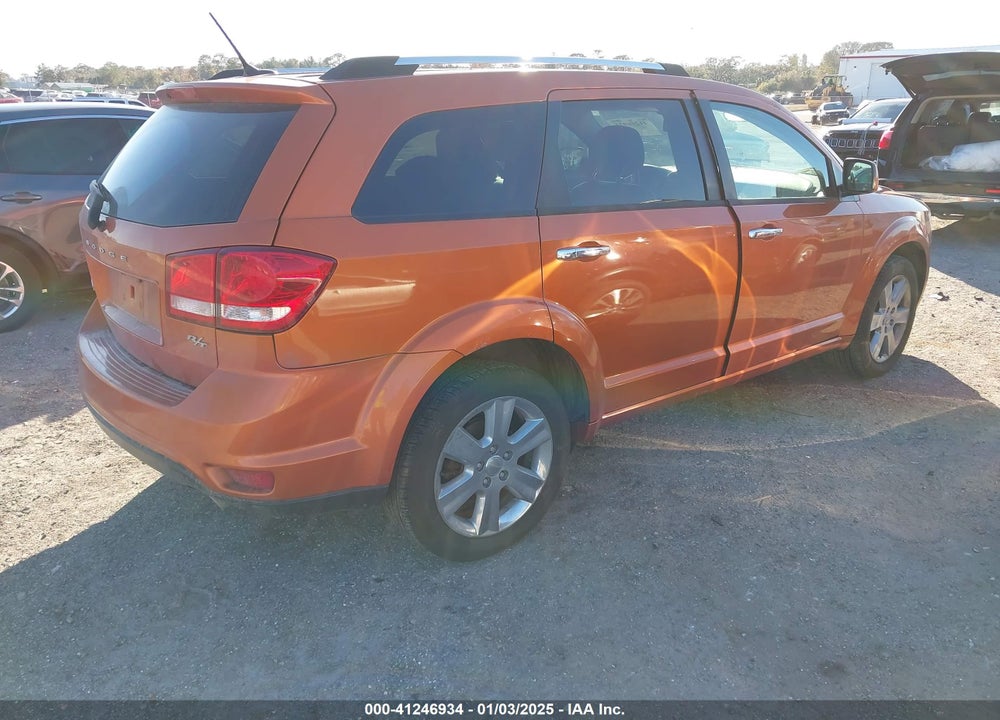 2011 DODGE JOURNEY R/T VIN: 3D4PH6FG0BT571012