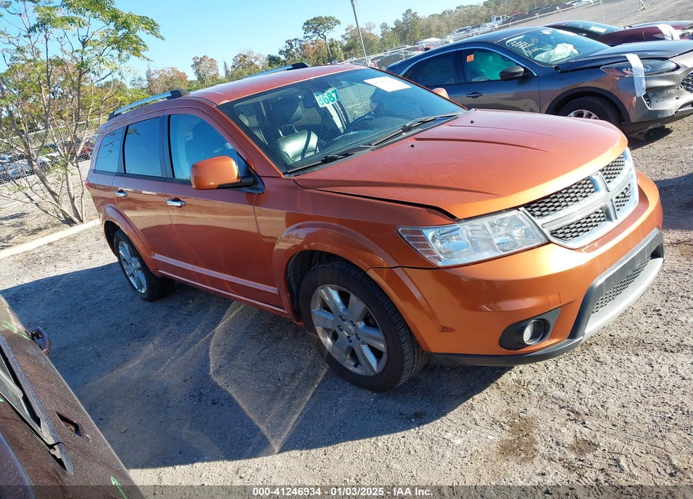 2011 DODGE JOURNEY R/T VIN: 3D4PH6FG0BT571012
